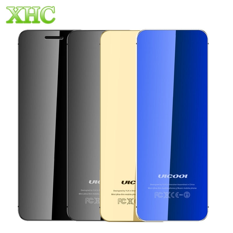 ULCOOL V36 Card Teléfono móvil de 1.54 pulgadas MTK6261D Compatibilidad con las teclas táctiles Bluetooth 2.0 FM Anti-perdida GSM Celulares Dual SIM