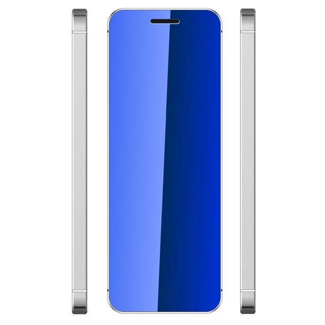 ULCOOL V36 Card Teléfono móvil de 1.54 pulgadas MTK6261D Compatibilidad con las teclas táctiles Bluetooth 2.0 FM Anti-perdida GSM Celulares Dual SIM