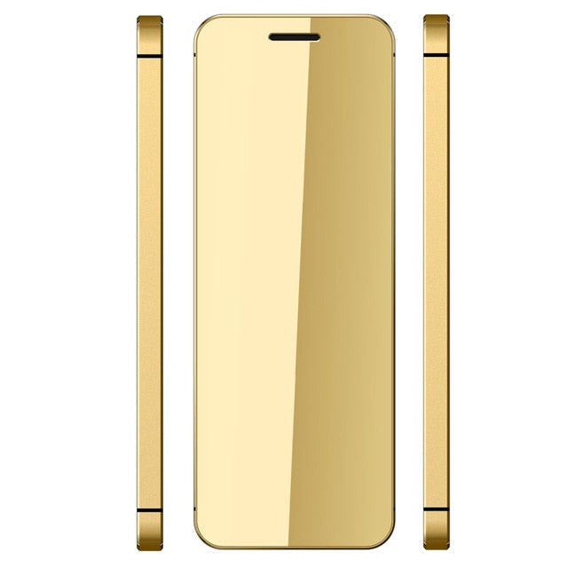 ULCOOL V36 Card Teléfono móvil de 1.54 pulgadas MTK6261D Compatibilidad con las teclas táctiles Bluetooth 2.0 FM Anti-perdida GSM Celulares Dual SIM