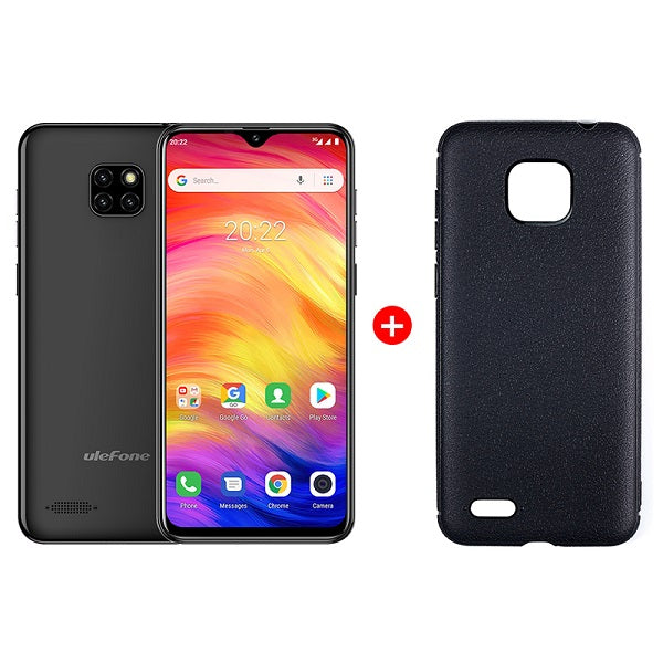 Ulefone Note 7 Smartphone 3500mAh 19: 9 Quad Core 6.1 pulgadas Waterdrop Pantalla 16GB ROM Teléfono móvil WCDMA Teléfono móvil Android8.1