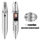 SERVO K07 Pen mini Celular 0.96 "Tiny Screen GSM Dual SIM Cámara Linterna Bluetooth Dialer Teléfonos móviles con pluma de grabación